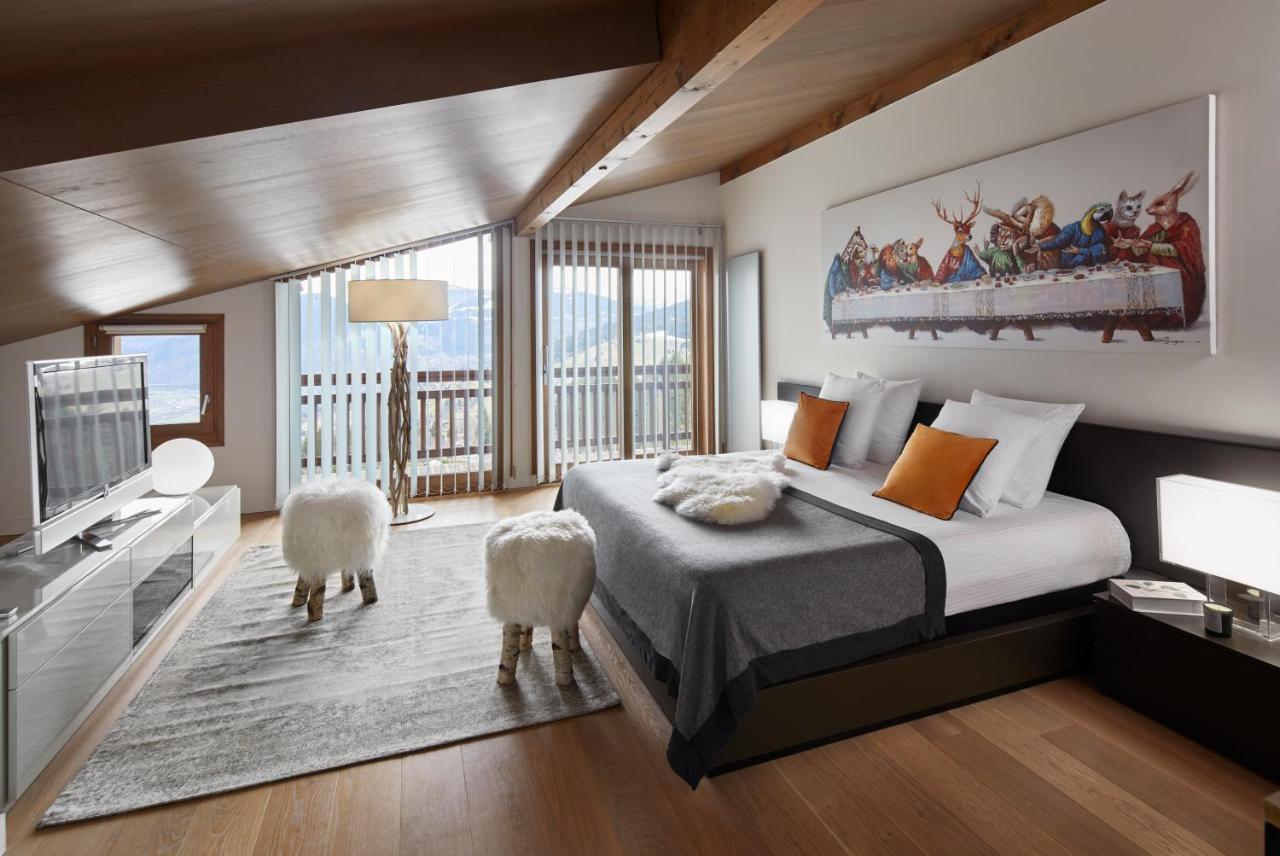 Chalet Alpen Valley, Mont-Blanc กงบลู ภายนอก รูปภาพ