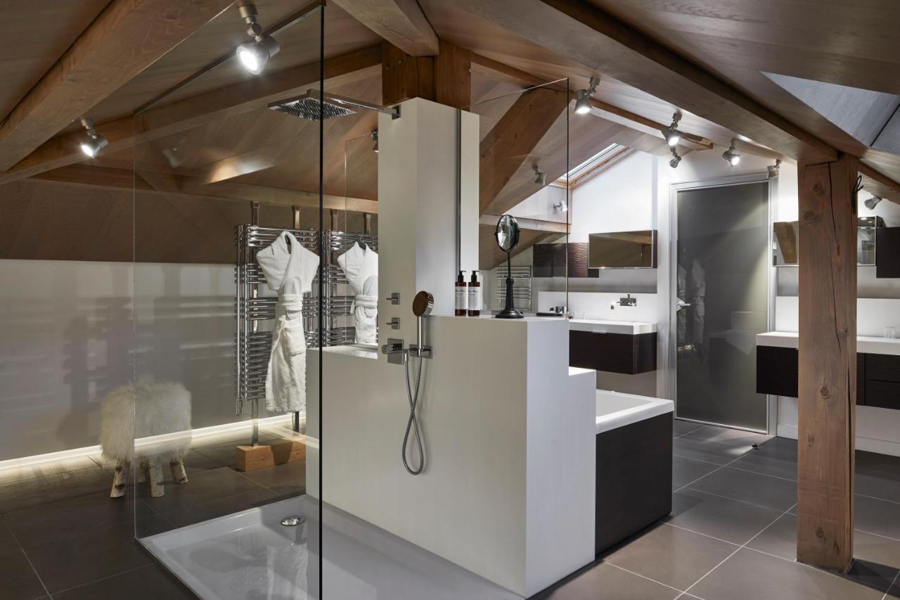 Chalet Alpen Valley, Mont-Blanc กงบลู ภายนอก รูปภาพ