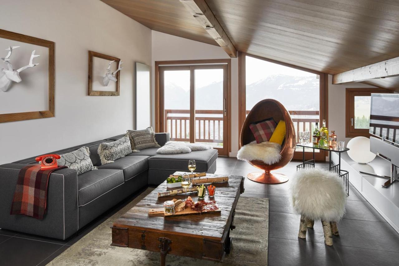 Chalet Alpen Valley, Mont-Blanc กงบลู ภายนอก รูปภาพ
